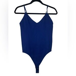 Gypsy & Jade Blue Ribbed Top